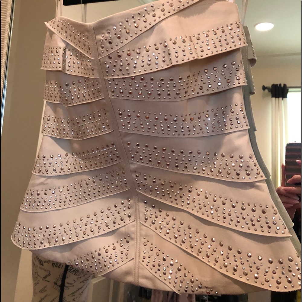 NWT Stunning Off-White Fitted Corset